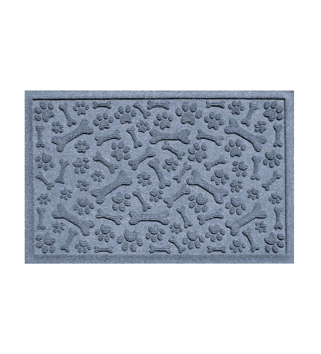 Waterhog Paws and Bones Doormat, 18" x 28" swatch image