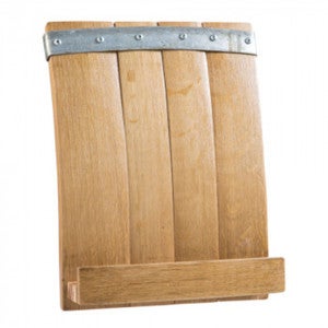 Barrel Stave Cookbook & iPad Stand
