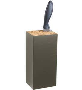 Bamboo Knife Holder - Medium - Gray