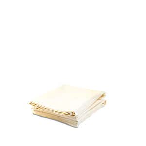 Organic Flannel Solid King Sheet Set - Amber