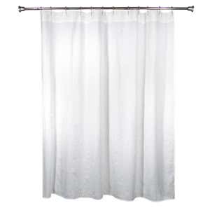 100% Pure Linen Shower Curtain