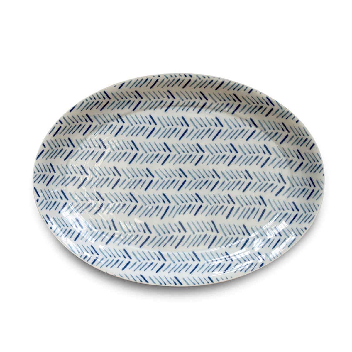 Marinha Porcelain Oval Serving Platter