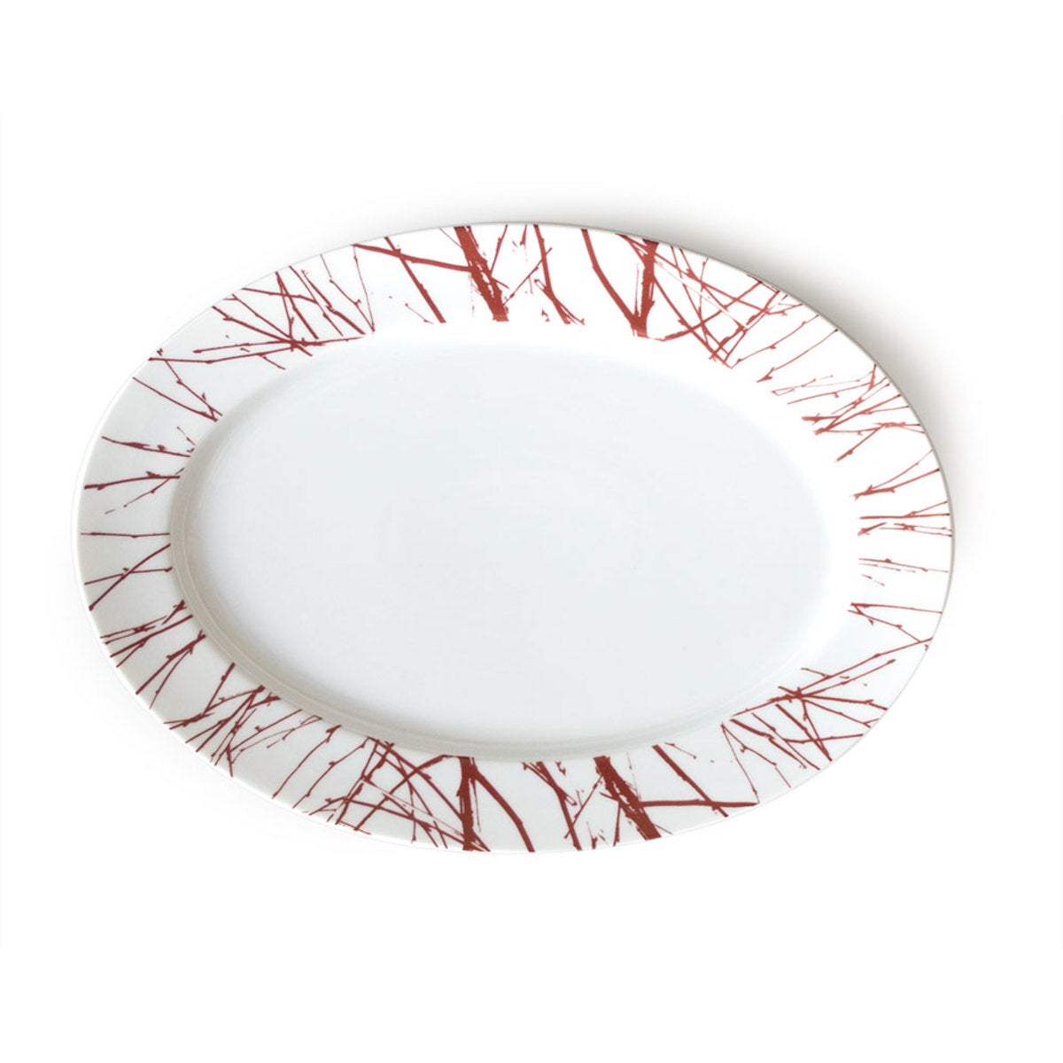 Twigg Porcelain Oval Serving Platter