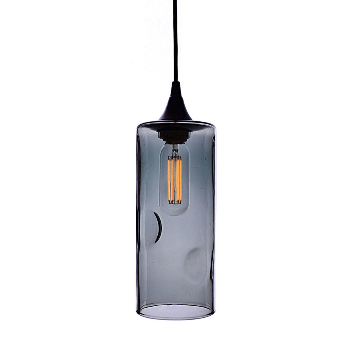 Hyland Recycled Glass Pendant - Gray