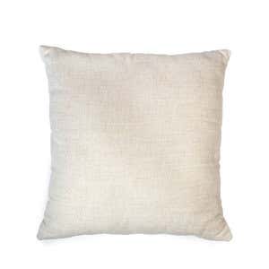 100% Pure Linen Pillow Cover 16" Square - Ash