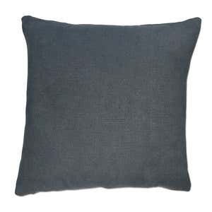 100% Pure Linen Pillow Cover 24" x 24" - Ash