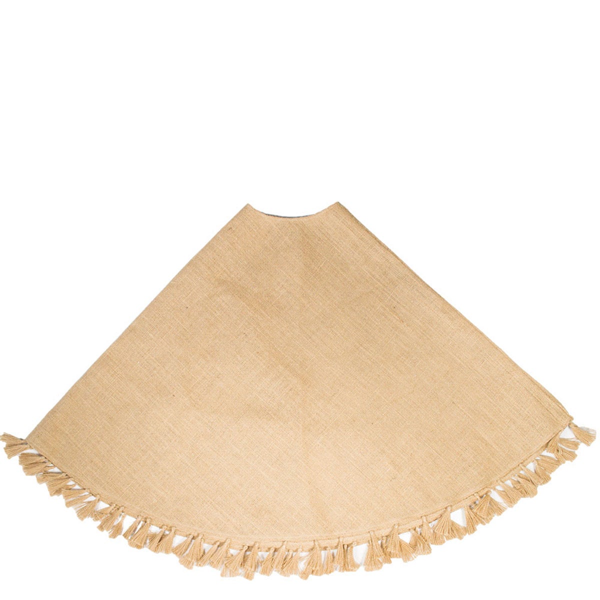Tree Skirt - Burlap with Tassels