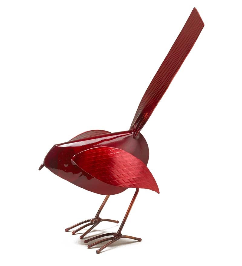Handcrafted Copper Bird Statue swatch image