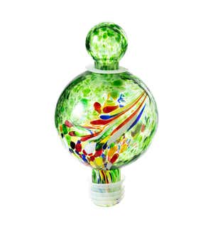 Swirled Glass Globe Plant Quencher