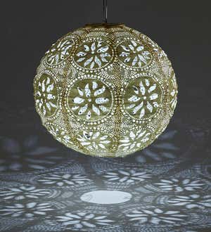Soji Stella Boho Globe Solar Lantern