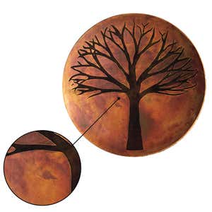 Copper Finish Tree of Life Wall Art