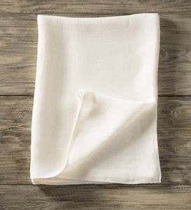 Pure Linen Towel Collection in Ivory, Flax & Black