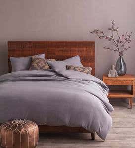 Stonewashed Belgian Flax Linen Bedding Collection