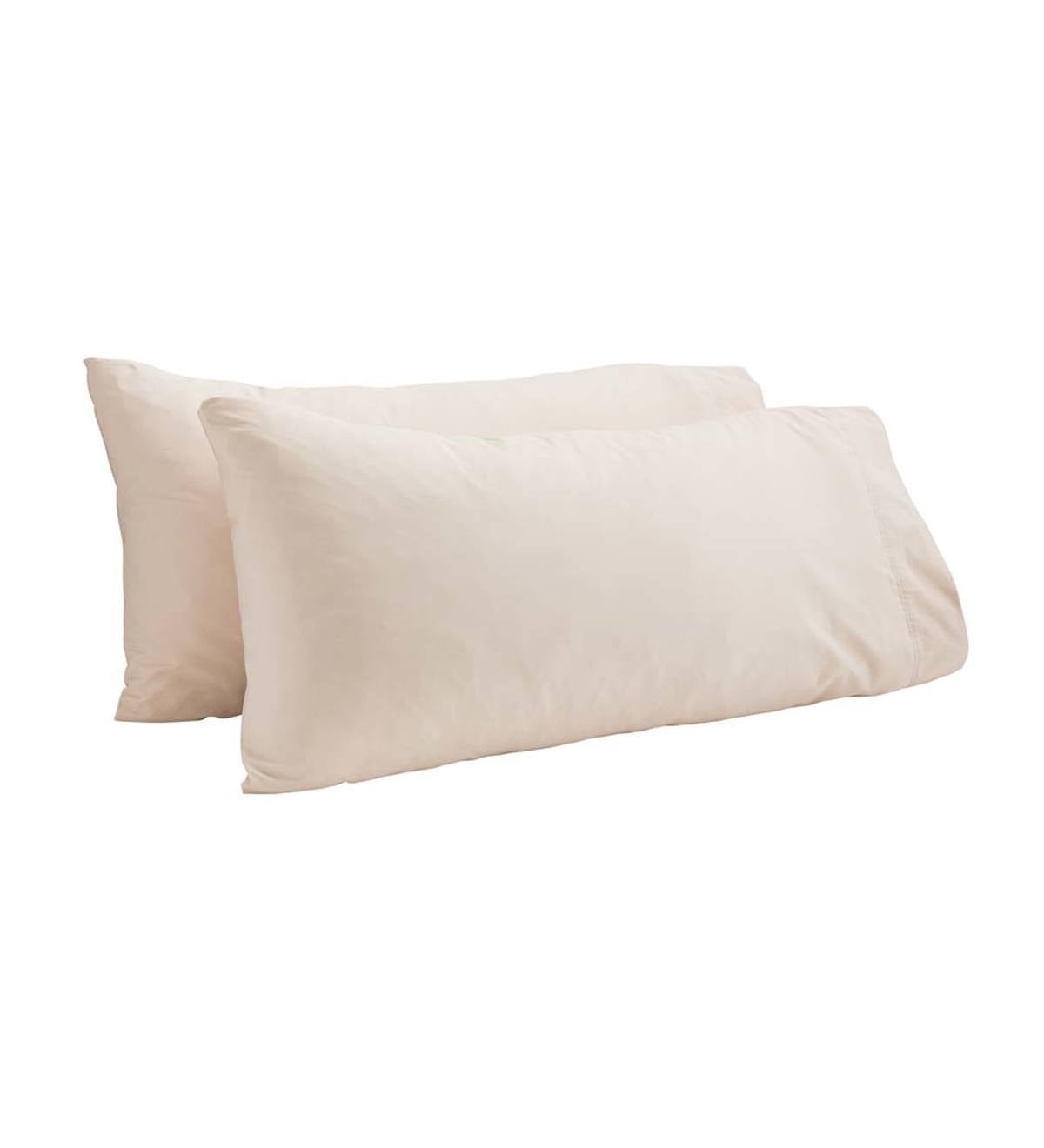 Classic Egyptian Cotton King Pillowcase Set - Birch
