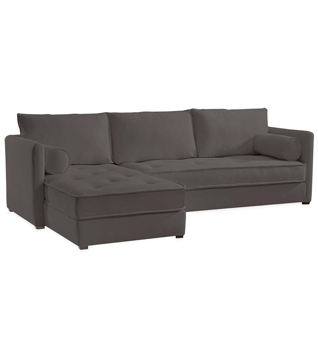 Eco Sectional Sofa Right Side Chaise swatch image
