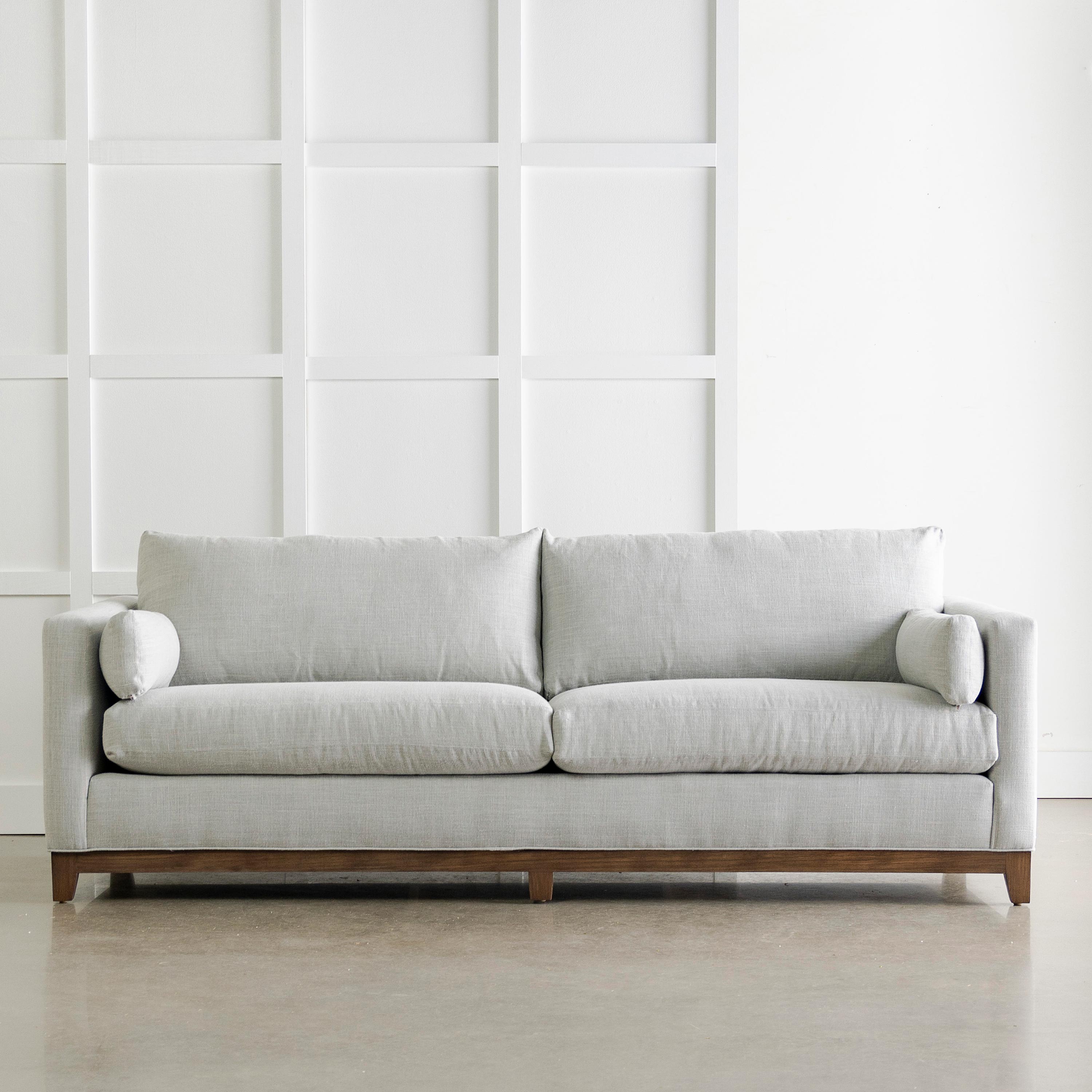 Upholstered Studio Sofa and Chair Collection