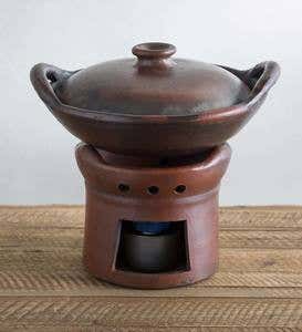 Natursten Terracotta Charcoal Hibachi Pot
