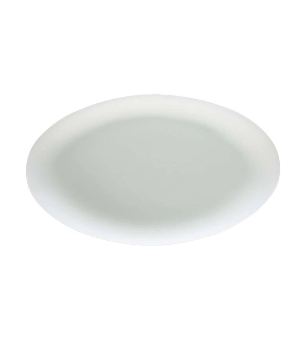 SeaGlass Oval Serving Platter - Silver Pearl