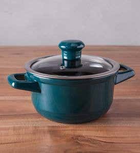Ceraflame Ceramic 1.25 Quart Pot with Lid