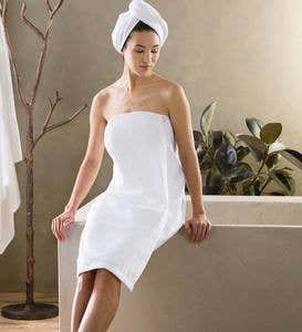 Home Spa Carded Cotton Bath Accessories