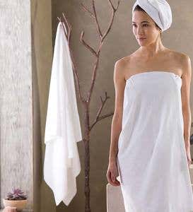 Home Spa Carded Cotton Bath Accessories