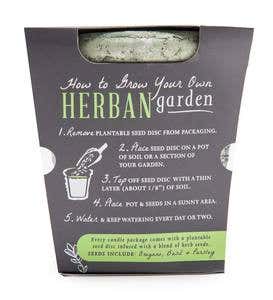 Herb Garden Starter Candle