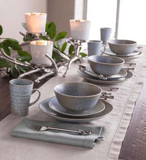 Stainless Steel Looped End Flatware Place Setting - 4 Pieces
