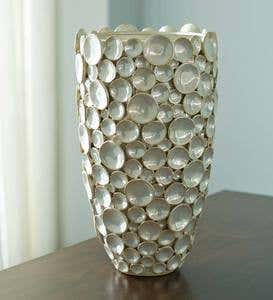Opalescent Dimensional Coastal Vase - Small