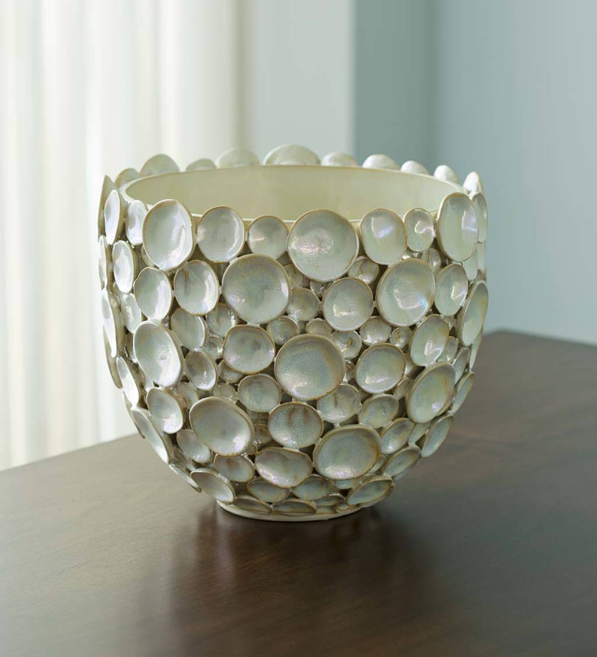 Opalescent Dimensional Coastal Vase - Large