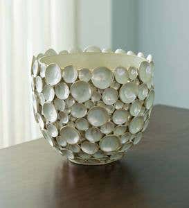 Opalescent Dimensional Coastal Vases