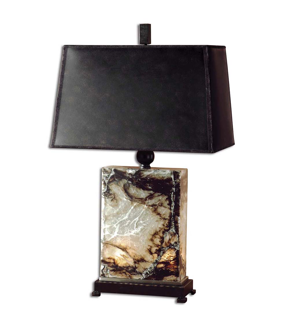 Polished Marble&Metal Table Lamp