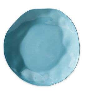 Organic Stoneware Charger - Blue