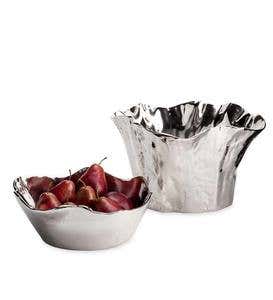 Organic Shaped Cast Aluminum Bowls