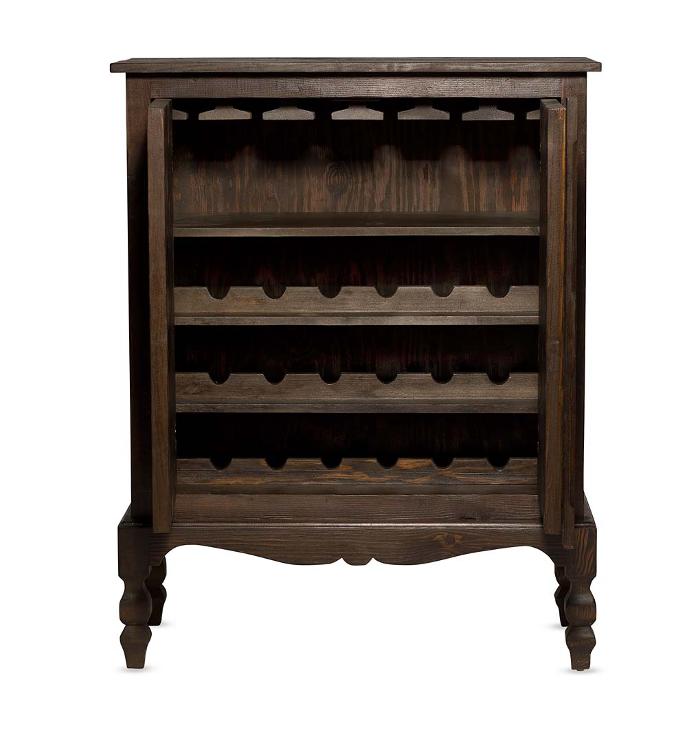 Vintage Fir Tradewinds Wine Storage Cabinet