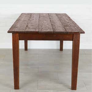 Reclaimed Wood Provence Farm Table, 6ft