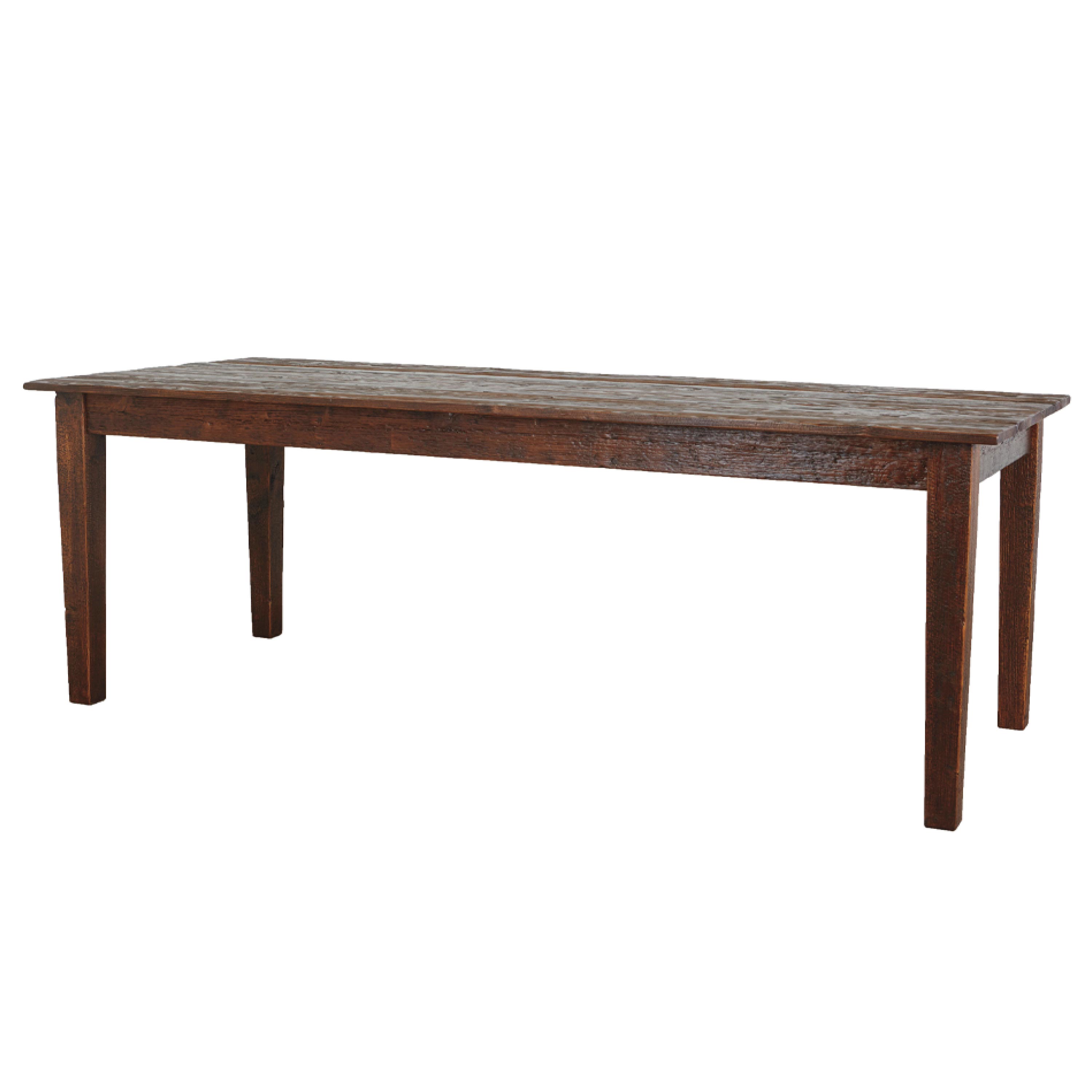 Reclaimed Wood Provence Farm Table, 10ft swatch image