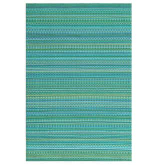 Recycled Plastic Indoor/Outdoor Rugs 4x6 - Daisy