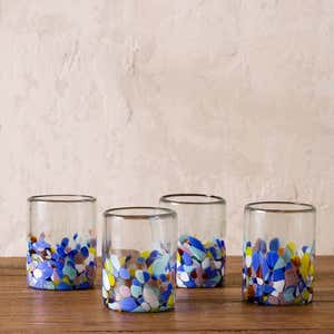 Riviera Recycled Glass Tumblers, Set of 4