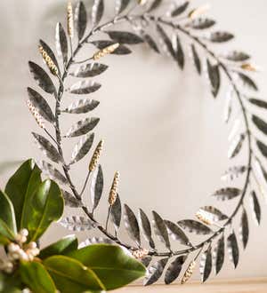 Wheat Metal Wreath