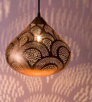 Copper Finish Moroccan Pendant Lights