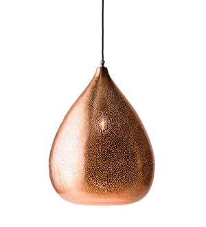 Copper Finish Moroccan Pendant Lights
