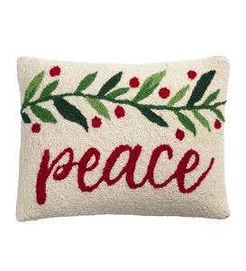 Peace with Berries Lumbar Pillow