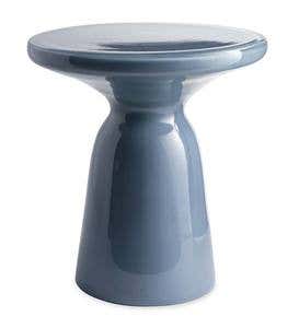 Glass Pedestal Table