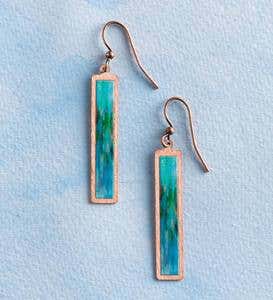 Artisan-Created Copper Dangle Earrings