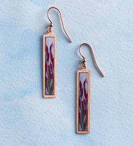 Artisan-Created Copper Dangle Earrings