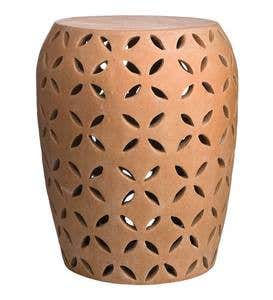 Terracotta Moroccan Side Table
