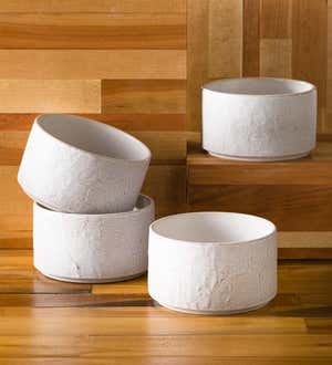 Colima Industrial Cereal Bowls, set of 4