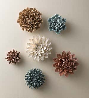 "Fresh" Collection Ceramic Flowers