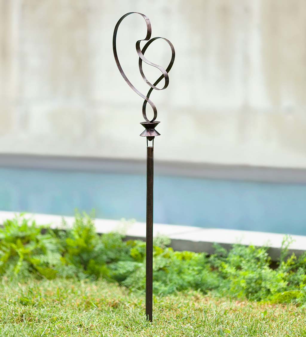 Abstract Garden Sculpture Spinner/ Stake