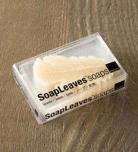 Feather Soap Leaves